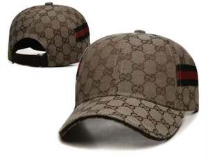 COPY - Gucci Beige GG Monogram Baseball Cap Hat